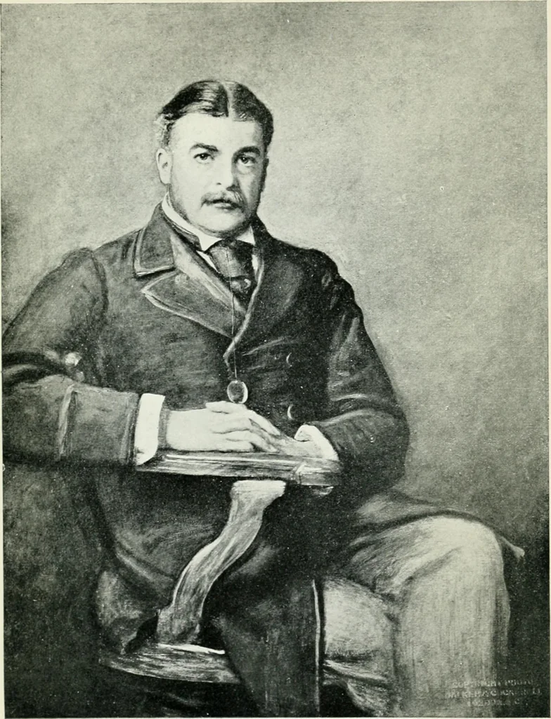 An illustration from Some eminent Victorians: personal recollections in the world of art and letters;, 1908, leaf 356