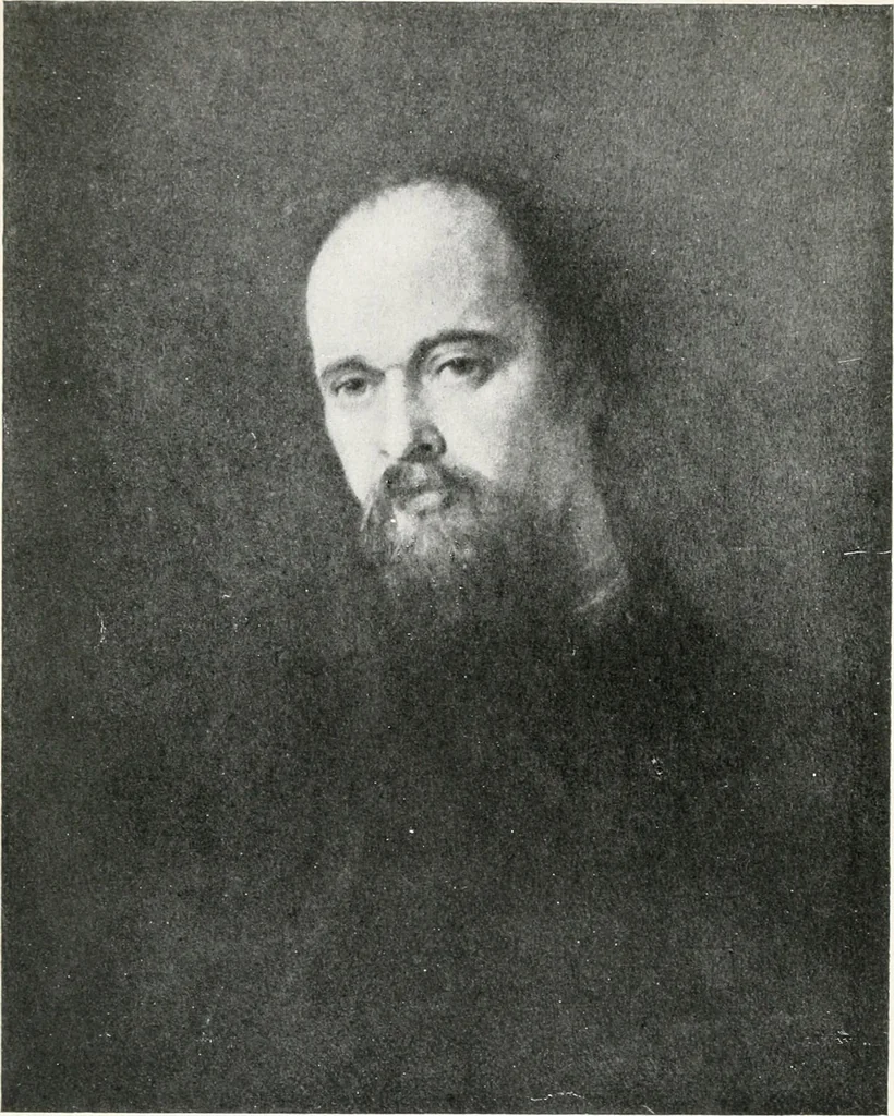 An illustration from Some eminent Victorians: personal recollections in the world of art and letters;, 1908, leaf 89