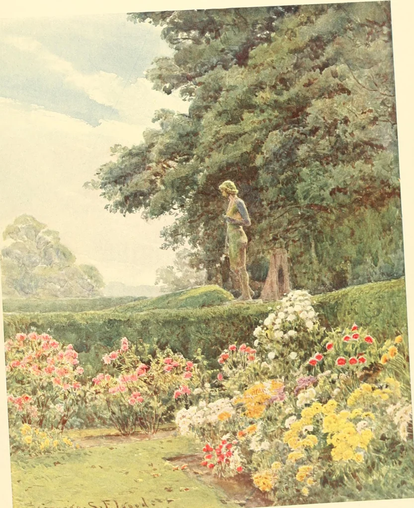 An illustration from Some English gardens;, 1904, leaf 122