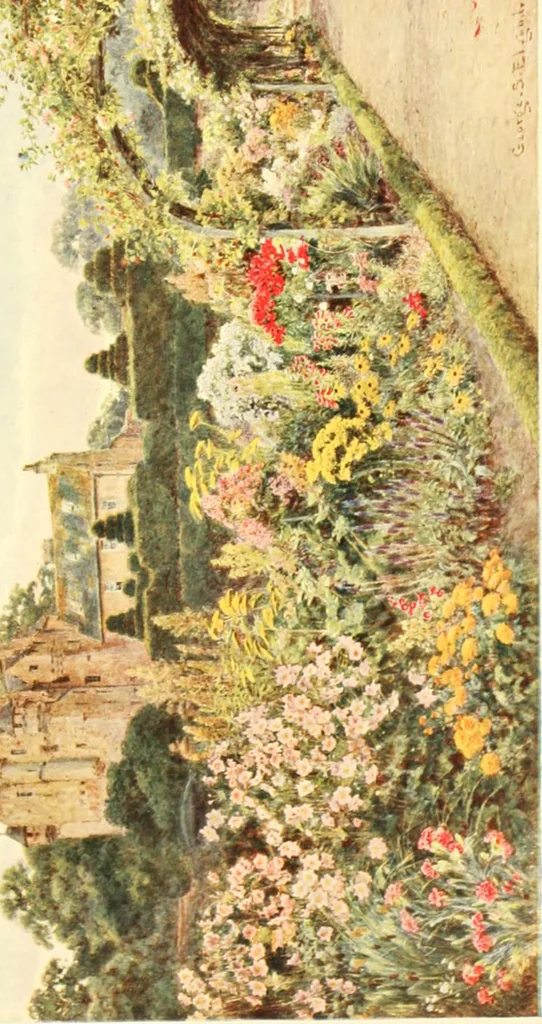 An illustration from Some English gardens;, 1904, leaf 134