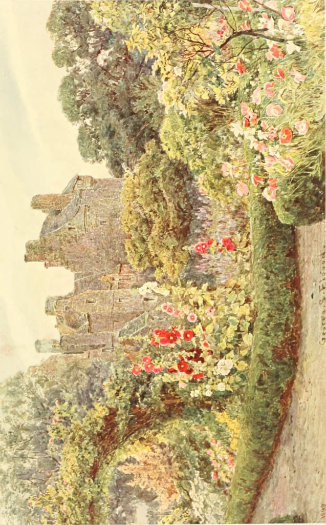 An illustration from Some English gardens;, 1904, leaf 146