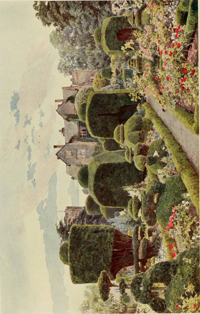 An illustration from Some English gardens;, 1904, leaf 179