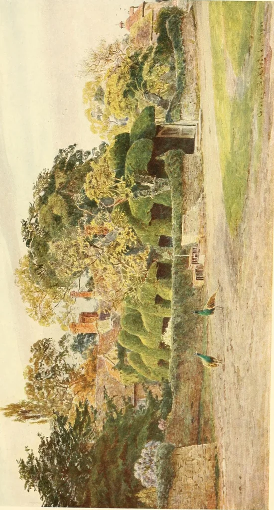 An illustration from Some English gardens;, 1904, leaf 200