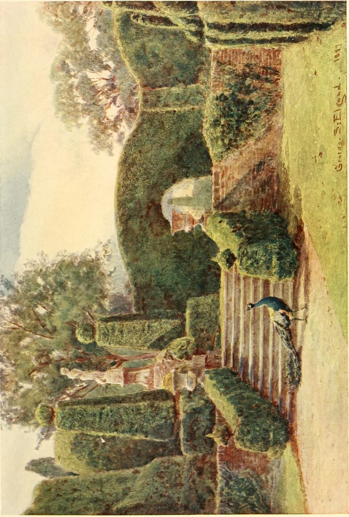 An illustration from Some English gardens;, 1904, leaf 24