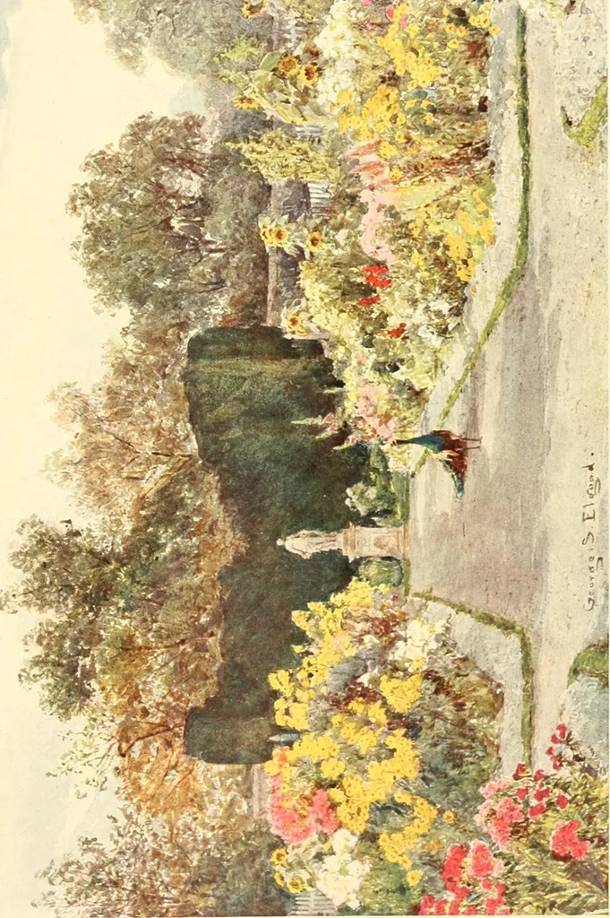 An illustration from Some English gardens;, 1904, leaf 280