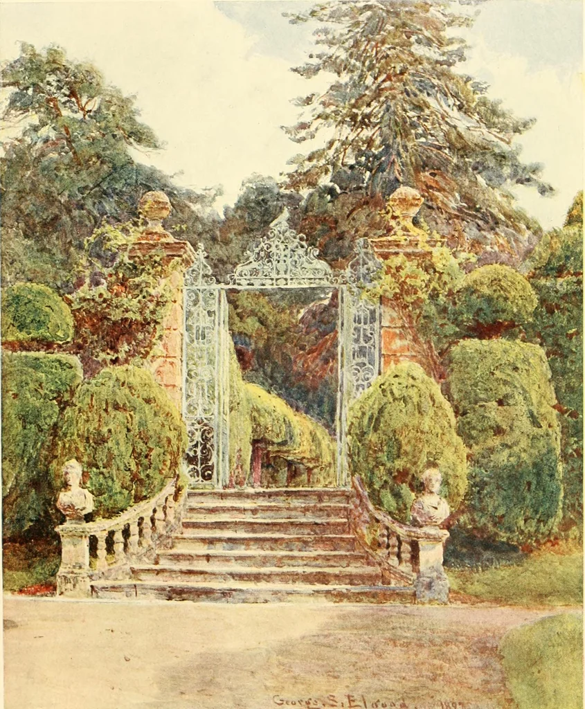 An illustration from Some English gardens;, 1904, leaf 30