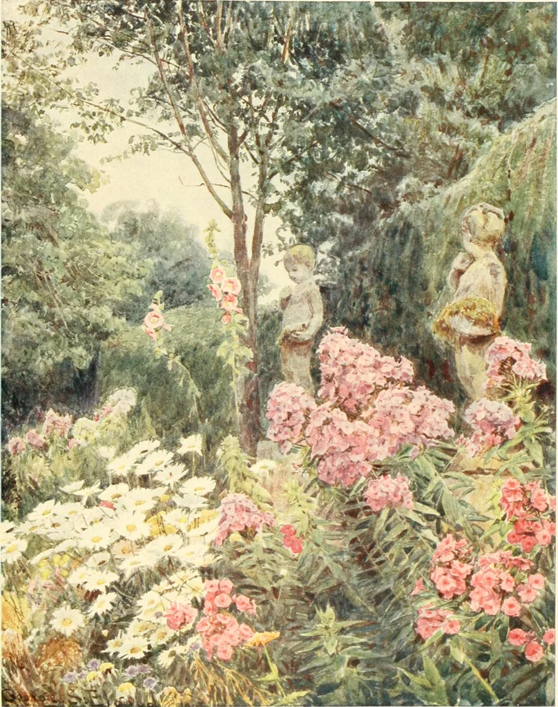 An illustration from Some English gardens;, 1904, leaf 302