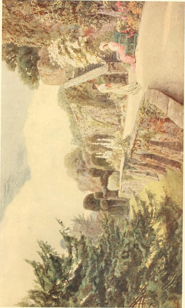 An illustration from Some English gardens;, 1904, leaf 82