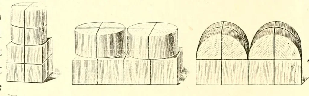 An illustration from Some evolutions in the kindergarten work, 1903, leaf 6