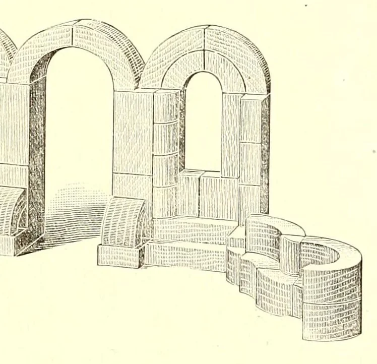 An illustration from Some evolutions in the kindergarten work, 1903, leaf 7