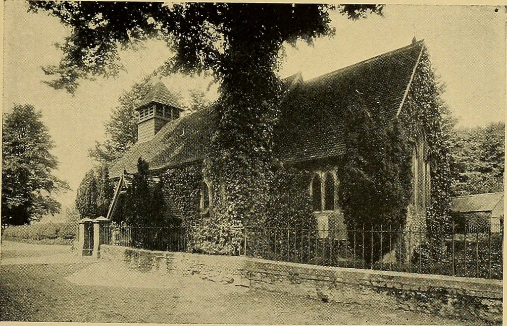 An illustration from Some famous country parishes, 1911, leaf 104