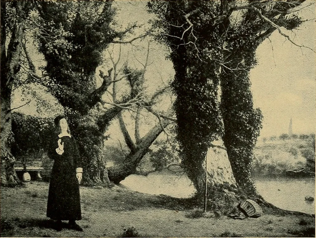 An illustration from Some famous country parishes, 1911, leaf 126