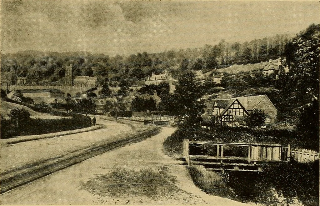 An illustration from Some famous country parishes, 1911, leaf 148