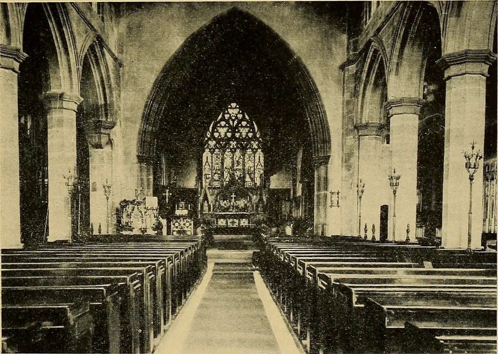 An illustration from Some famous country parishes, 1911, leaf 214