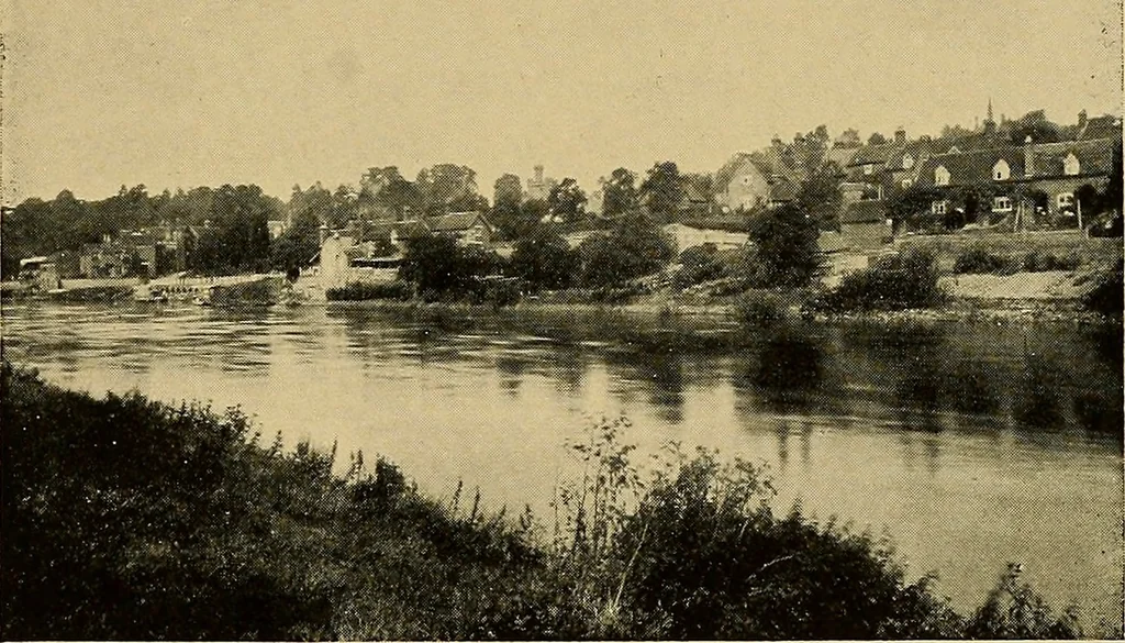 An illustration from Some famous country parishes, 1911, leaf 234