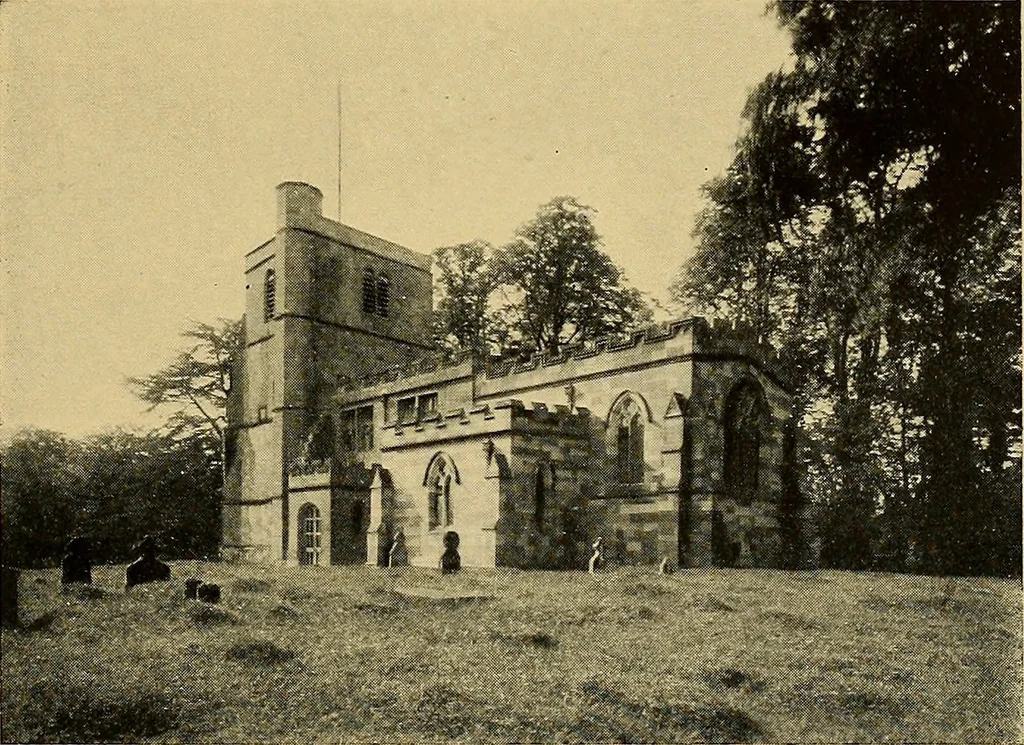 An illustration from Some famous country parishes, 1911, leaf 234
