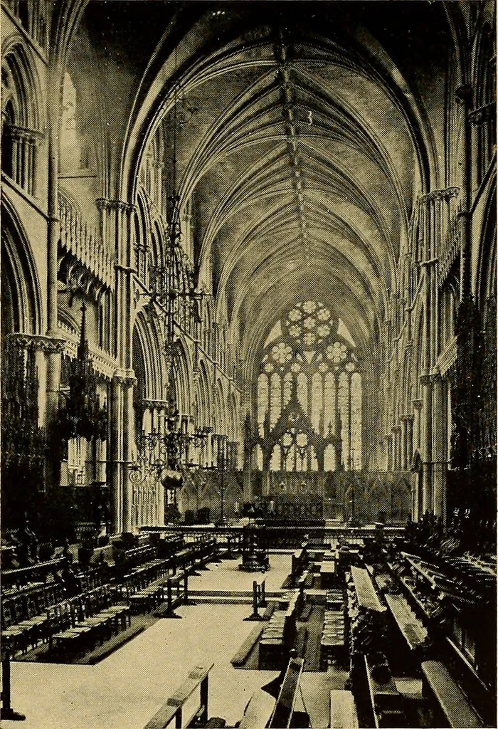 An illustration from Some famous country parishes, 1911, leaf 252