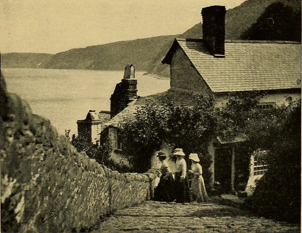 An illustration from Some famous country parishes, 1911, leaf 298