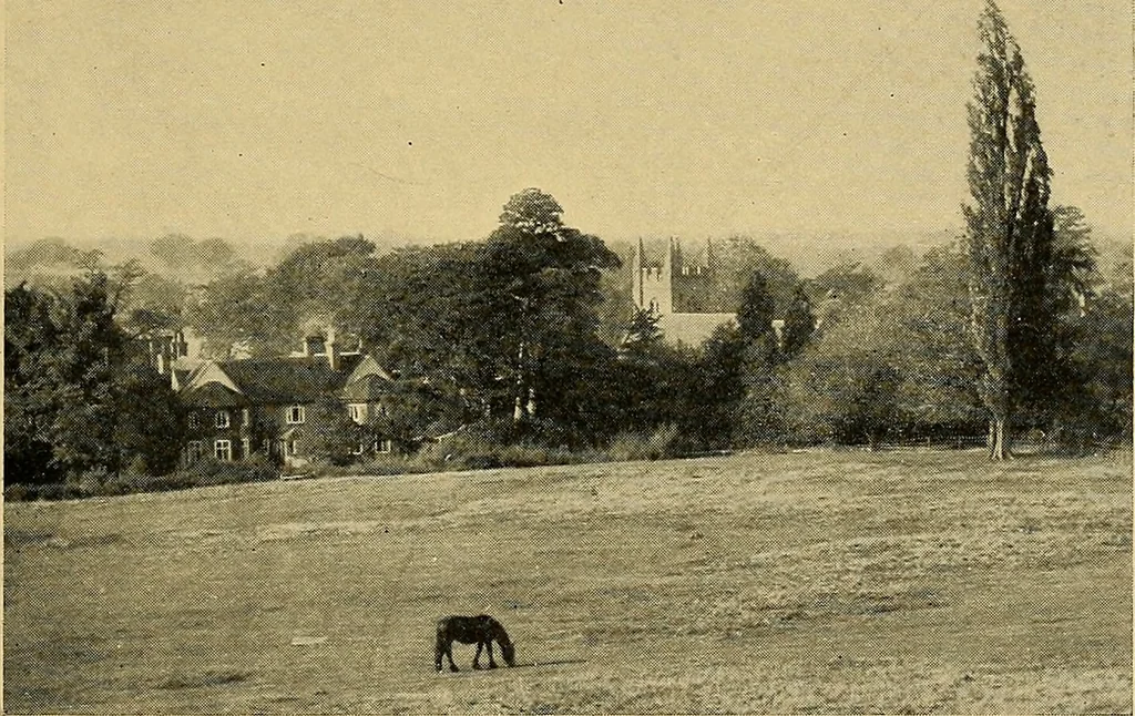 An illustration from Some famous country parishes, 1911, leaf 304