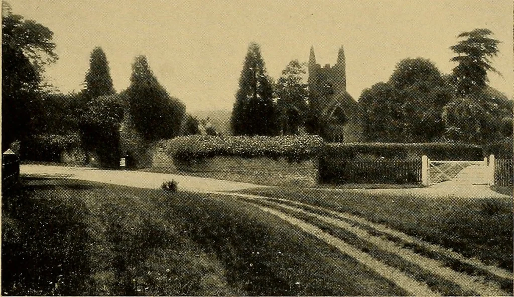 An illustration from Some famous country parishes, 1911, leaf 314