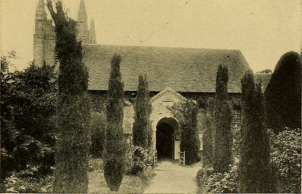An illustration from Some famous country parishes, 1911, leaf 336