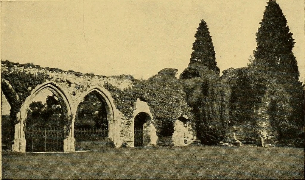 An illustration from Some famous country parishes, 1911, leaf 38