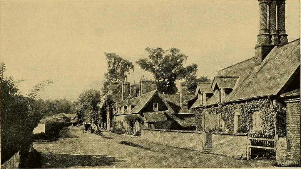 An illustration from Some famous country parishes, 1911, leaf 50