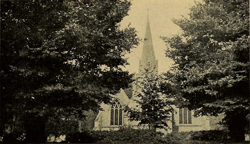 An illustration from Some famous country parishes, 1911, leaf 56