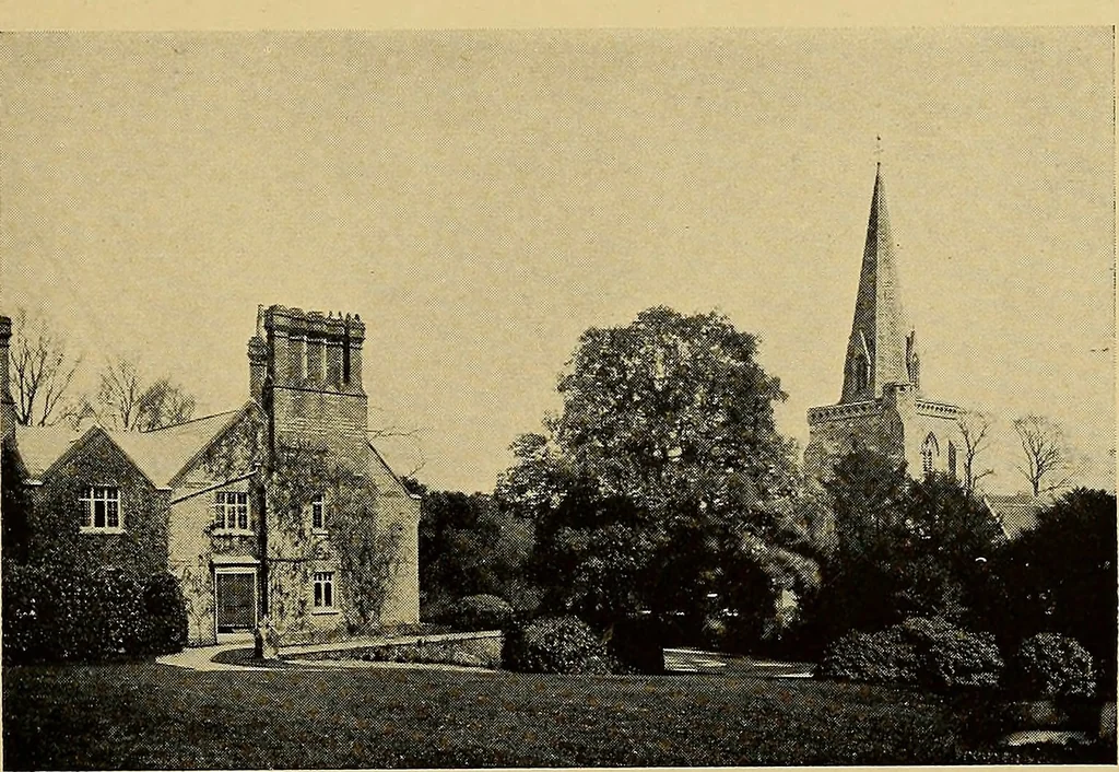 An illustration from Some famous country parishes, 1911, leaf 56