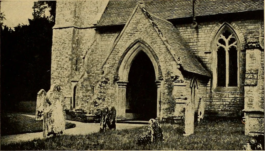 An illustration from Some famous country parishes, 1911, leaf 62