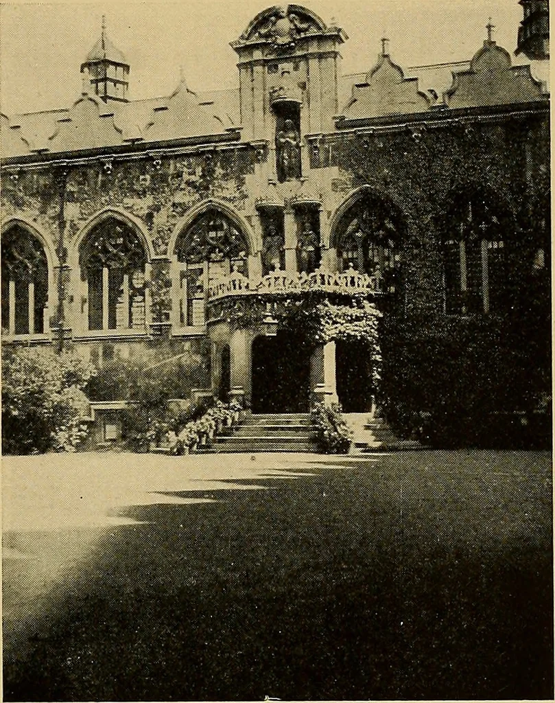 An illustration from Some famous country parishes, 1911, leaf 68