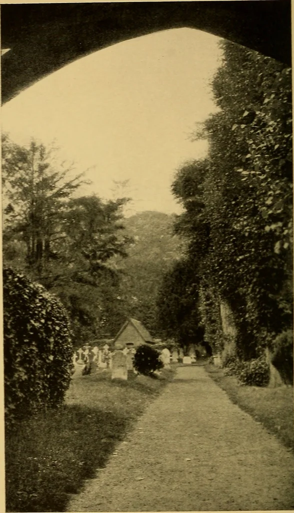 An illustration from Some famous country parishes, 1911, leaf 7