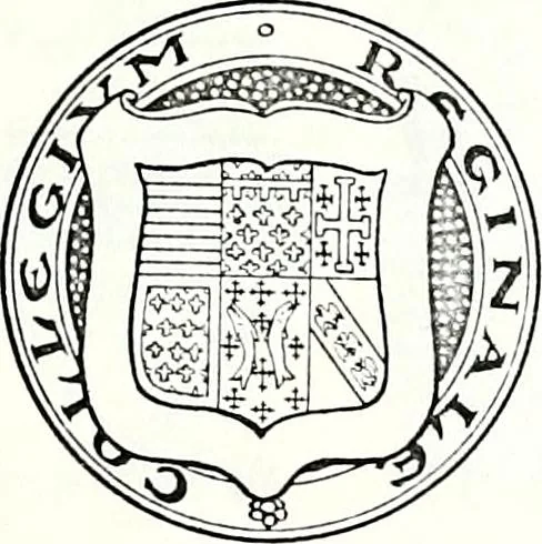 An illustration from Some feudal coats of arms and others, illustrated with 2,000 zinco etchings from the Bayear tapestry, Greek vases, seals, tiles, effigies, brasses and heralcic rolls. Some chart pedigrees, 1902, leaf 160