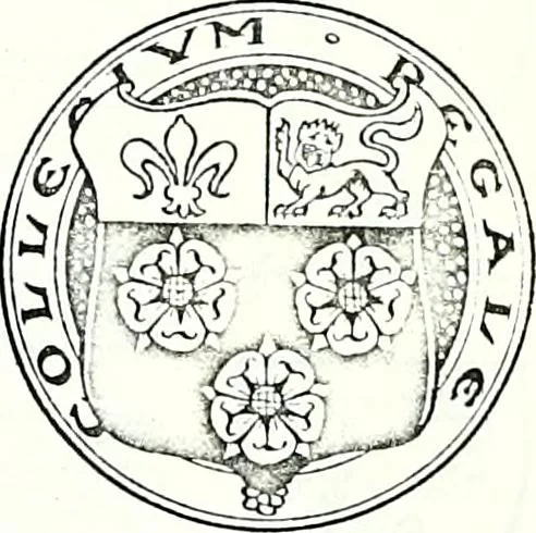 An illustration from Some feudal coats of arms and others, illustrated with 2,000 zinco etchings from the Bayear tapestry, Greek vases, seals, tiles, effigies, brasses and heralcic rolls. Some chart pedigrees, 1902, leaf 160
