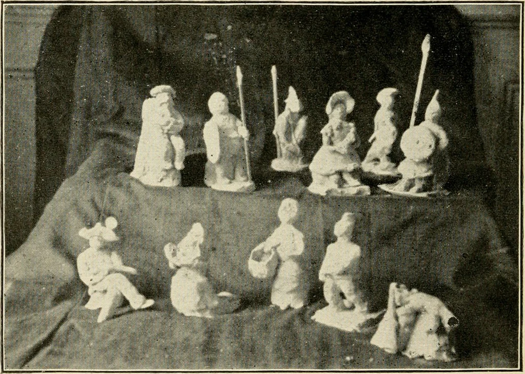 An illustration from Some fundamental verities in education, 1911, leaf 101