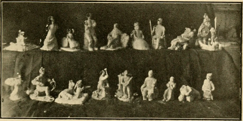 An illustration from Some fundamental verities in education, 1911, leaf 102