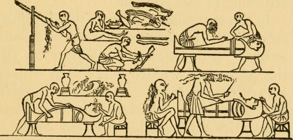 An illustration from Some fundamental verities in education, 1911, leaf 130