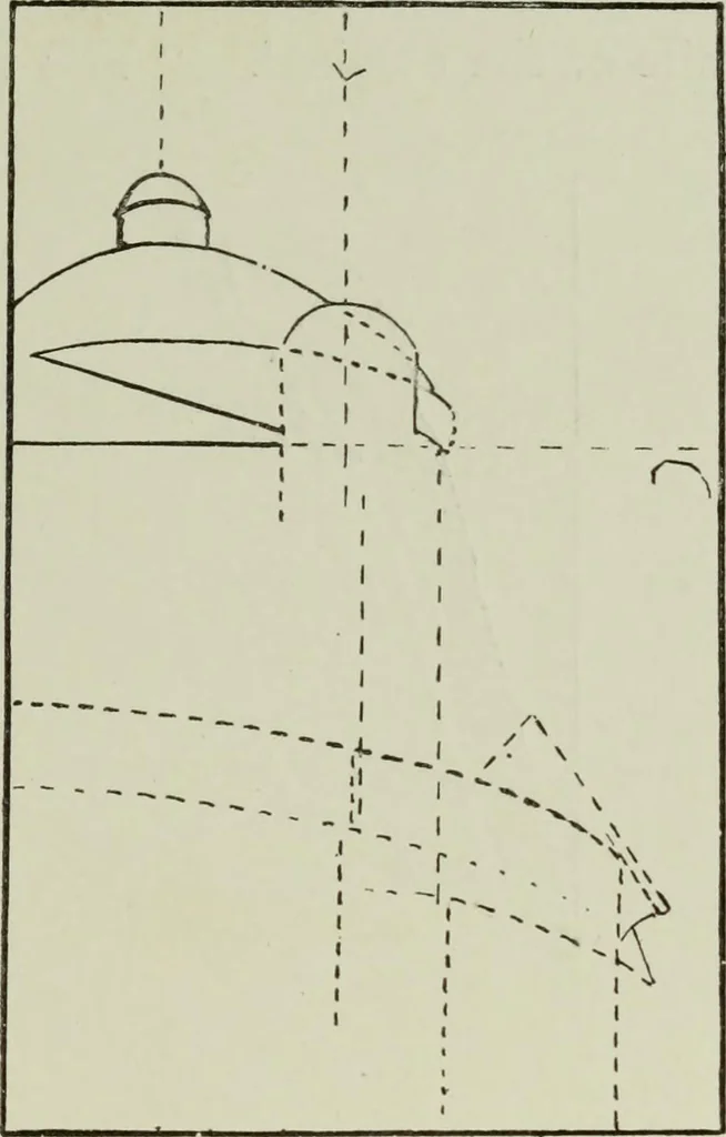 An illustration from Some hints on learning to draw, 1893, leaf 128