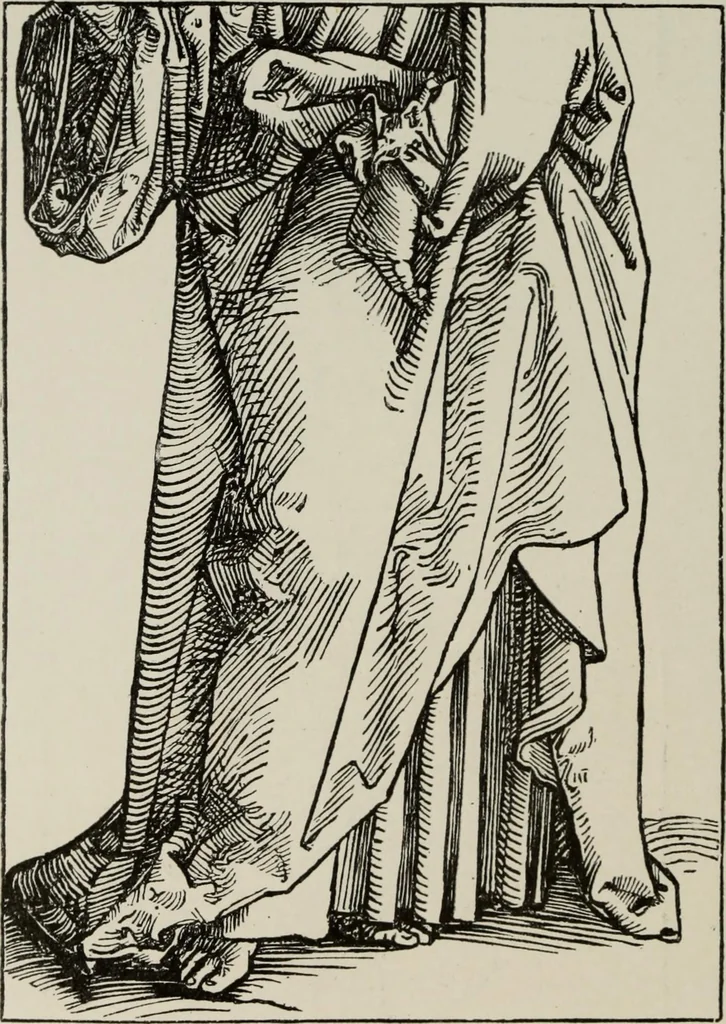 An illustration from Some hints on learning to draw, 1893, leaf 131