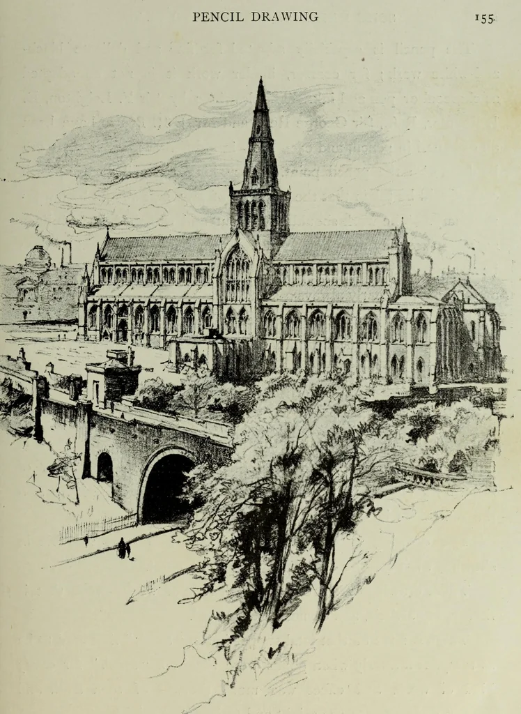 An illustration from Some hints on learning to draw, 1893, leaf 174