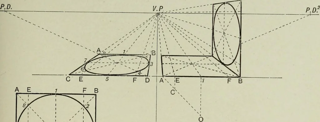 An illustration from Some hints on learning to draw, 1893, leaf 46