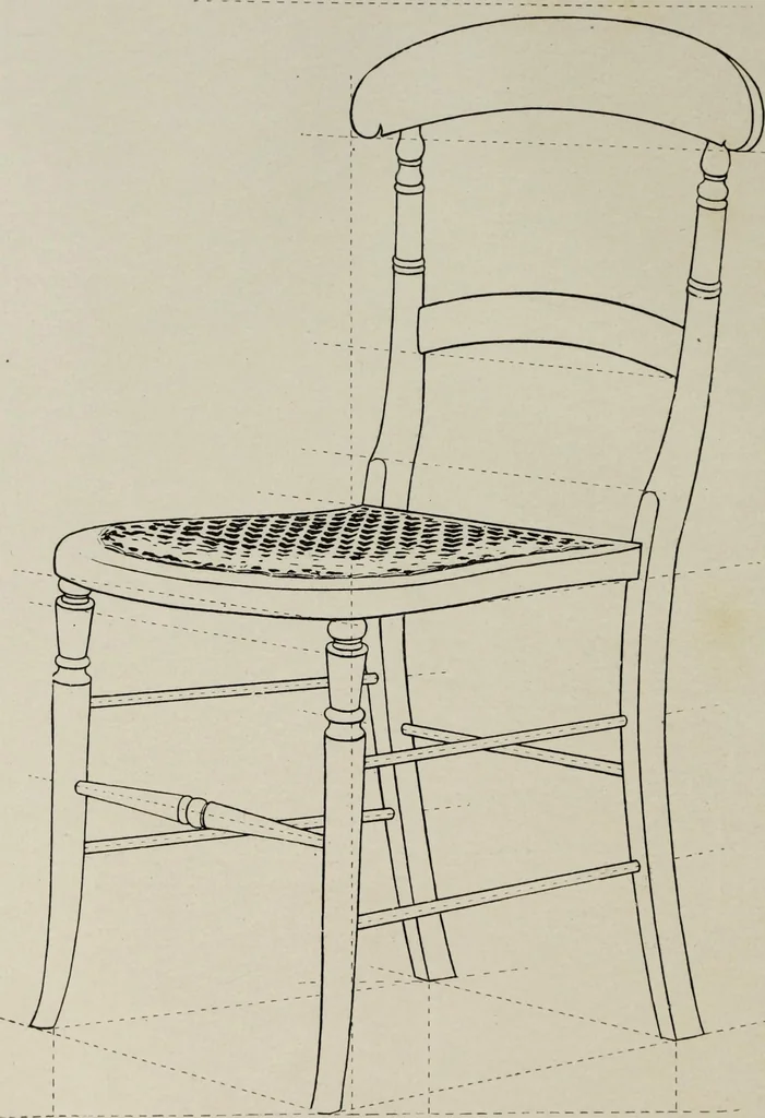 An illustration from Some hints on learning to draw, 1893, leaf 93