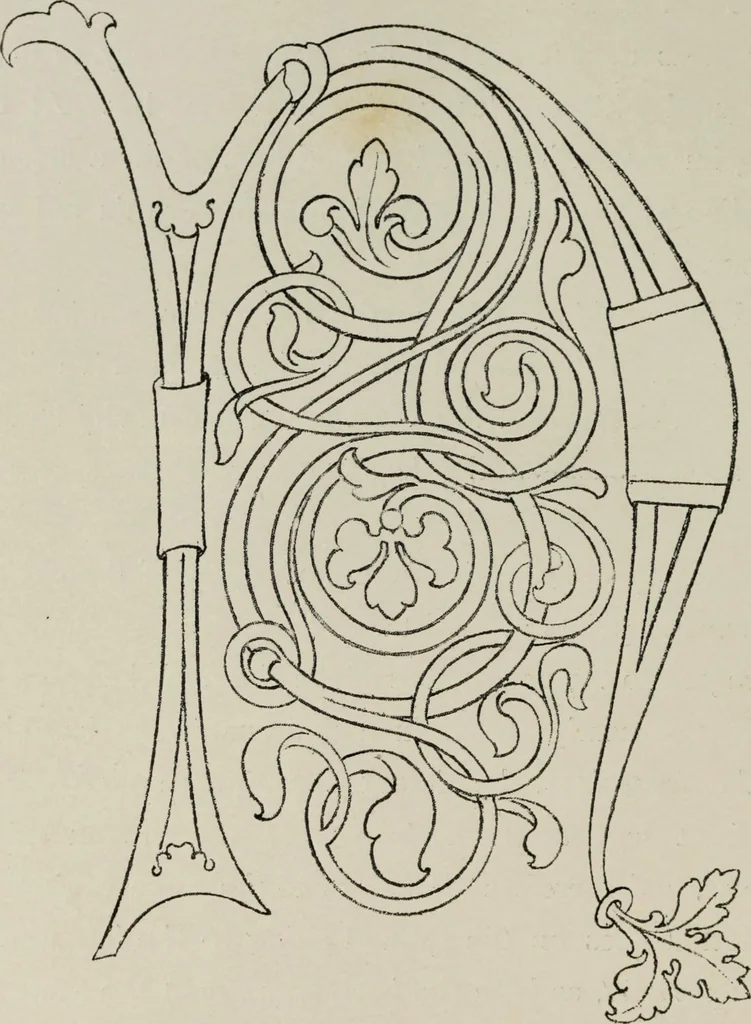An illustration from Some hints on learning to draw, 1893, leaf 95