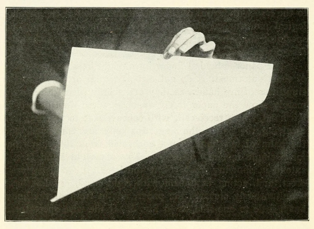 An illustration from Some modern conjuring; a series of original experiments in the magic art, 1909, leaf 60