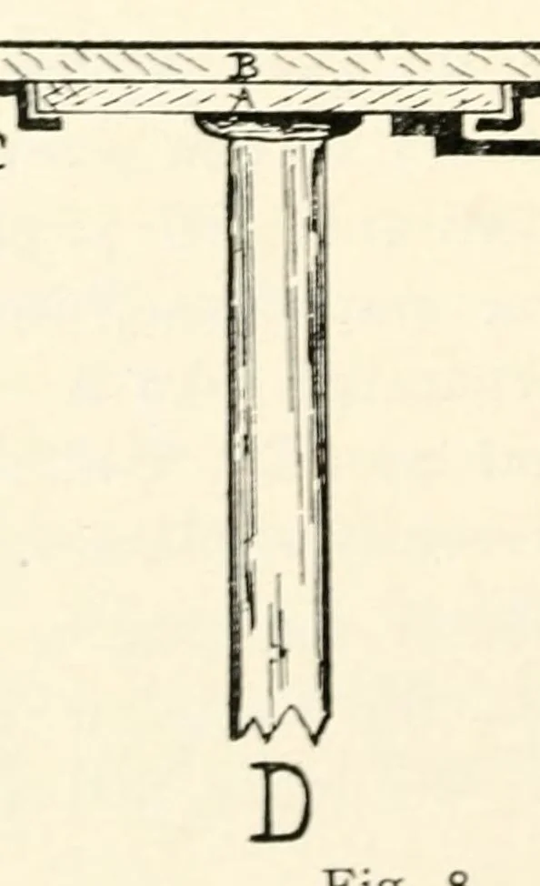 An illustration from Some modern conjuring; a series of original experiments in the magic art, 1909, leaf 82
