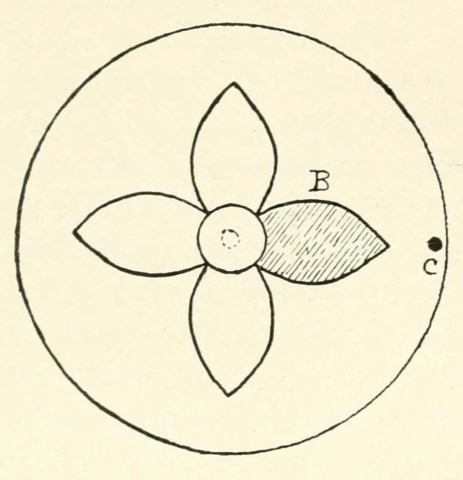 An illustration from Some modern conjuring; a series of original experiments in the magic art, 1909, leaf 90