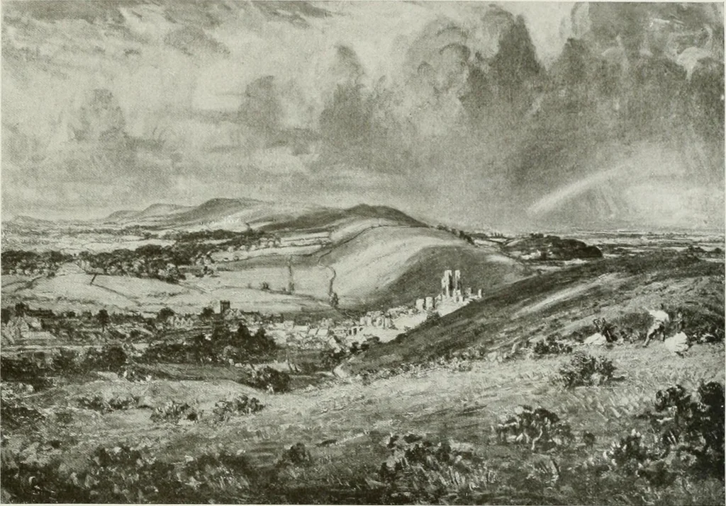 An illustration from Some of the moderns, 1909, leaf 100