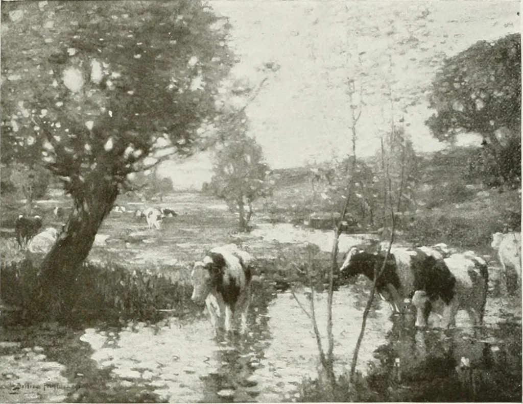 An illustration from Some of the moderns, 1909, leaf 118