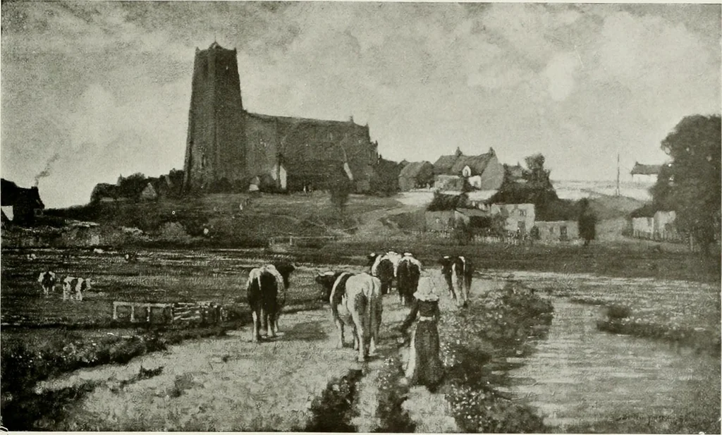 An illustration from Some of the moderns, 1909, leaf 124