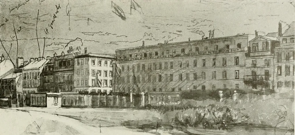 An illustration from Some of the moderns, 1909, leaf 136